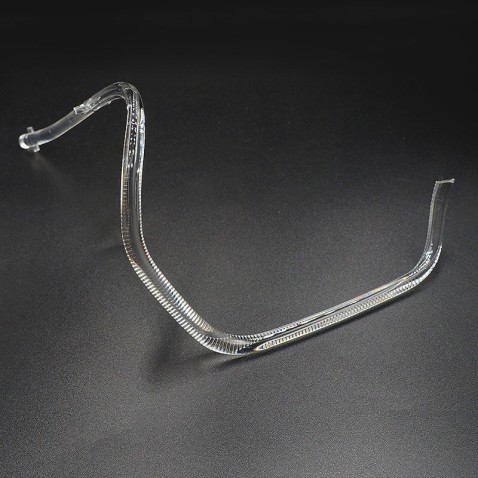 Fibra Ottica Policarbonato Destro DRL BMW Serie X3 X4 G02 G08 F97 F98 Ricambio Faro Led Acrylic Tube Guide Strip Light