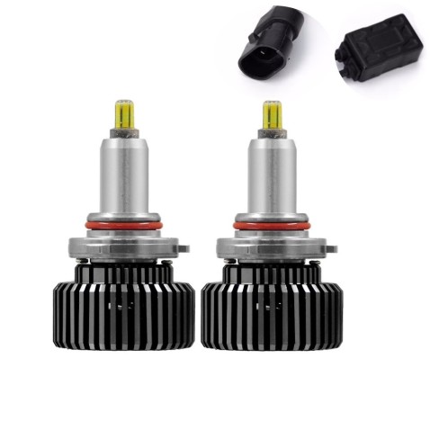 Lampade Led HB3 9005 360° Bianco Freddo 6000k Faro Lenticolare Faro Lenticolare