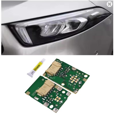 Modulo Luci Led Mercedes-Benz Classe A W177 Indicatori di Direzione e DRL Faro Sinistro e Destro