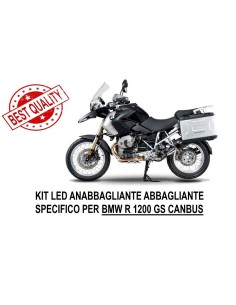 KIT Completo LED BMW R 1200 GS K25 CANBUS Serie TOP H7 Anabbagliante Abbagliante e Posizione Specifico