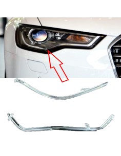 Acrylic Tube Light Guide Strip Light DRL Destro Audi A6 C7 13-15 Ricambio Faro Fibra Ottica