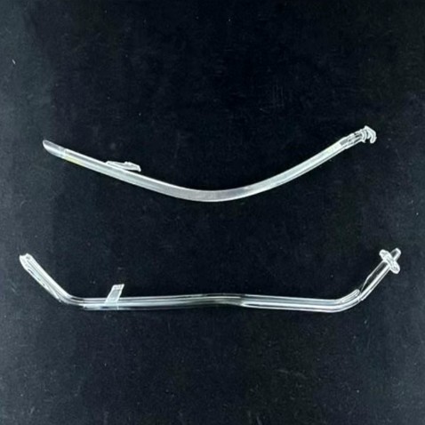 Acrylic Tube Light Guide Strip Light DRL Destro Audi A6 C7 13-15 Ricambio Faro Fibra Ottica