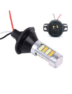 Lampade Indicatore Di Direzione + Drl Arancio Bianco Connettore PSY24W Switch Back 2