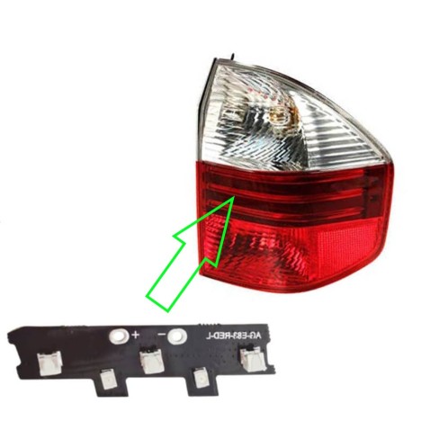 Scheda Led 63117162210 BMW X3 E83 Modulo per Riparazione Fanale Posizione Stop Destro