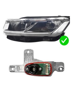 Modulo Led 761998478B 21565901 VW Touareg CR7 Faro  DRL Indicatore di Direzione Sinistro Luce Diurna