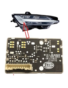 Modulo LED 219111-02 ST7496I Volvo S60 V60 Destro Faro Indicatore di Direzione Luce diurna DRL