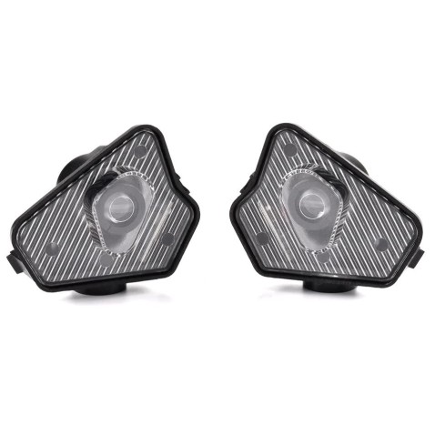 Proiettore Logo Stemma Sotto Specchietto Mercedes-Benz Classe CLS C219 C218 Luce Benvenuto