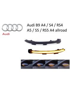 Freccia Sequenziale Specchietto Audi B9 A4 S4 Rs4 A5 S5 Rs5 A4 Allroad Mirror Light 2