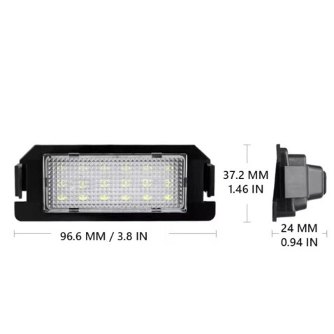 Plafoniere Led Luci Targa Per Hyundai I10 Canbus 925102C7 92501B2000 925011W200