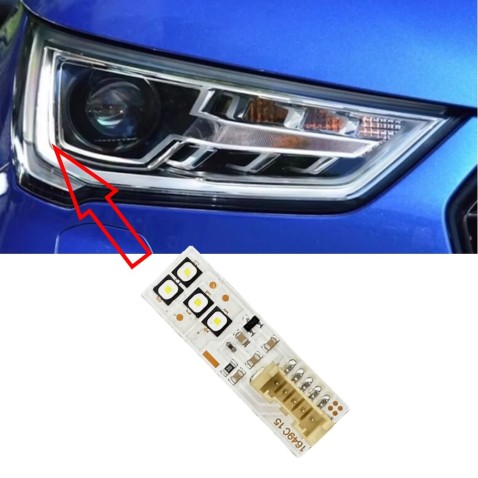 Moduli Led DRL 8XA941475 8XA941476 Audi A1 8X Faro Anteriore Luci Diurna