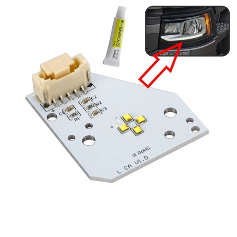 Modulo Led DRL Scania ST4235F 196033-01 Luci Diurne Anteriori Sinistro