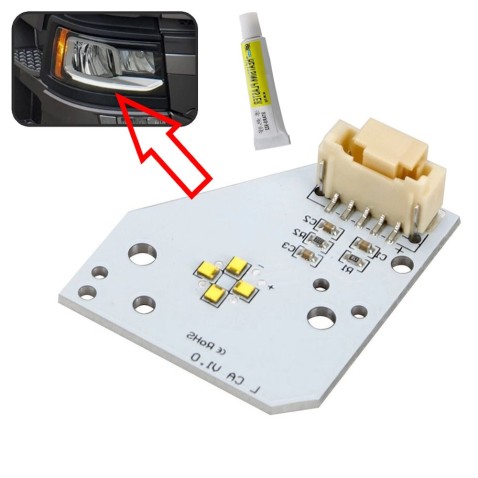 Modulo Led DRL Scania ST4236F 196033-02 Luci Diurne Anteriori Destro