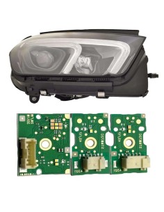 Modulo Led 6 PIN Faro Luci Mercedes W167 Indicatori di Direzione e DRL Destro
