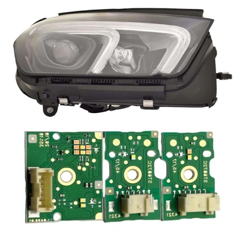 Modulo Led 6 PIN Faro Luci Mercedes W167 Indicatori di Direzione e DRL Destro