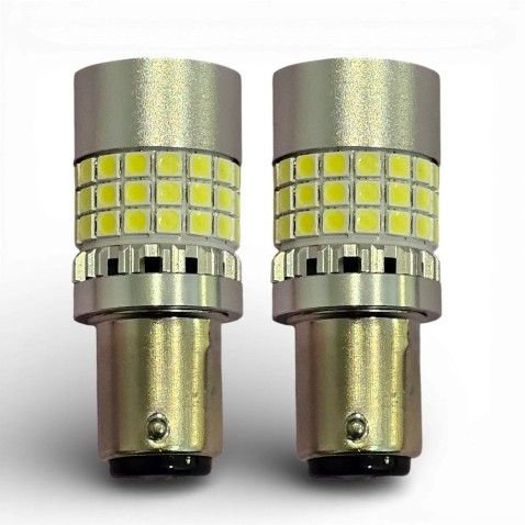 Lampada Led P21/5W Bay15d Led 45 x 3030 SMD Super Canbus Bianco 6000k