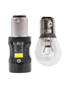 Lampada Led P21/5W Bay15d 30W 2600LM Led Super Canbus Bianco 6000k