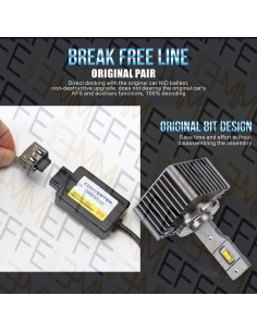 D1S D2S D3S D5S D8S KIT LED SENZA MODIFICHE GARANZIA 3 ANNI 2