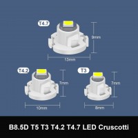B8.5D T5 T3 T4.2 T4.7 LED Cruscotti